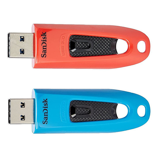 Clé USB SanDisk Ultra USB 3.0 - 32 Go (Pack de 2)