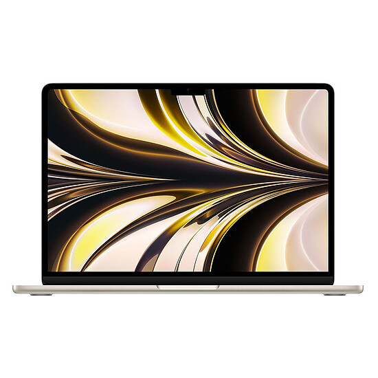 MacBook Apple MacBook Air M2 13" (2022) Lumière stellaire 16 Go/256 Go (MC7W4FN/A)