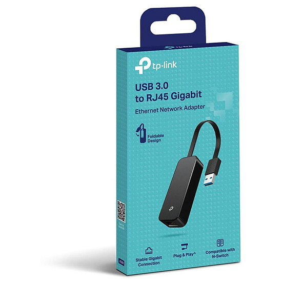 Carte réseau TP-Link UE306 - Adaptateur USB Type-A vers Gigabit Ethernet - Autre vue