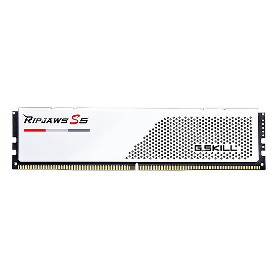 Mémoire RAM G.Skill Ripjaws S5 White - 2 x 16 Go (32 Go) - DDR5 5600 MHz - CL40 - Autre vue