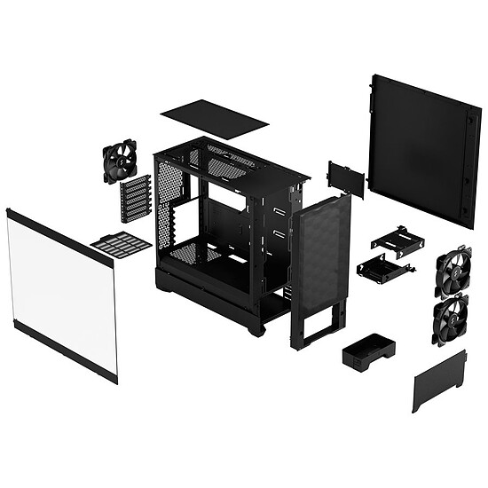 Boîtier PC Fractal Design Pop Air TG - Noir - Autre vue