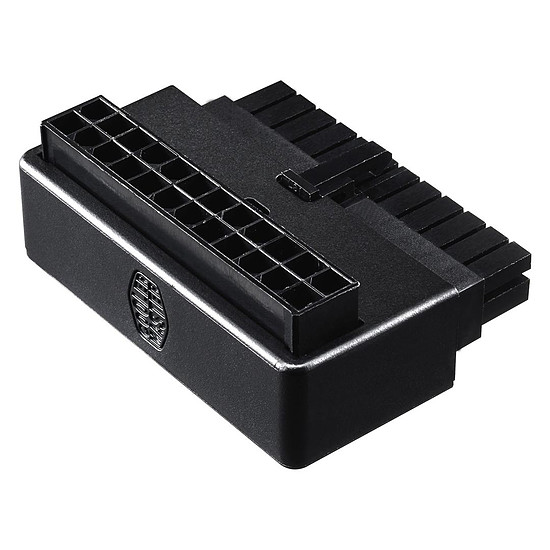 Câble d'alimentation Cooler Master Adaptateur ATX 24 broches 90° Noir (CMA-CEMB01XXBK1-G)