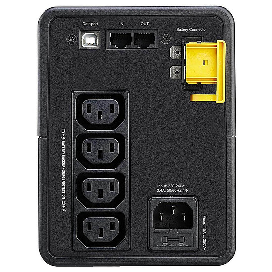 Onduleur APC Back-UPS BX 750VA - Prises IEC - Autre vue
