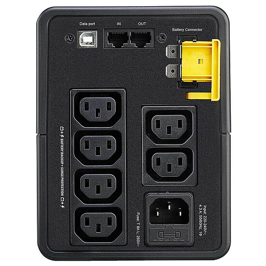 Onduleur APC Back-UPS BX 950VA - Prises IEC - Autre vue