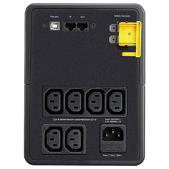 Onduleur APC Back-UPS BX 1200VA - Prises IEC - Autre vue