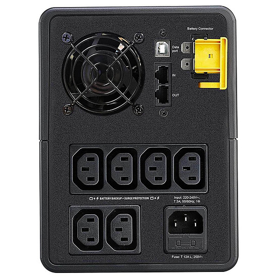 Onduleur APC Back-UPS BX 1600VA - Prises IEC - Autre vue