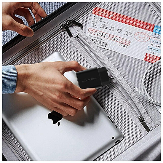 Chargeur Akashi Chargeur Secteur 20W USB-A Quick Charge 3.0 + Câble USB-C - Autre vue
