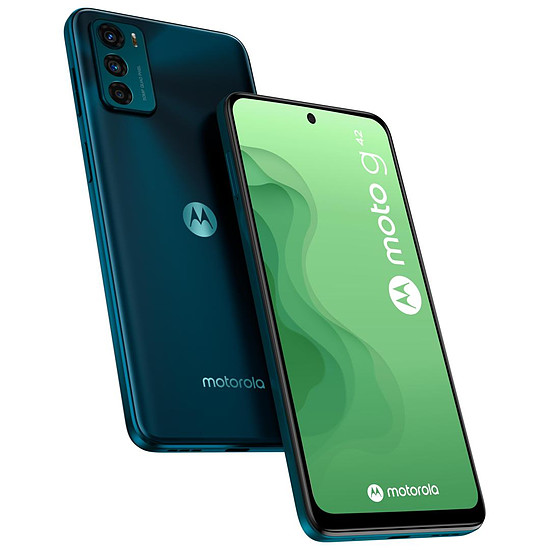 Smartphone et téléphone mobile Motorola Moto G42 Vert
