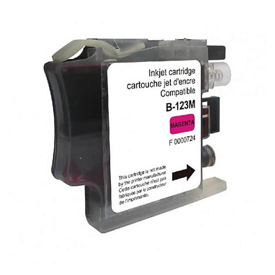 Cartouche d'encre UPrint B-123 - Magenta - Autre vue