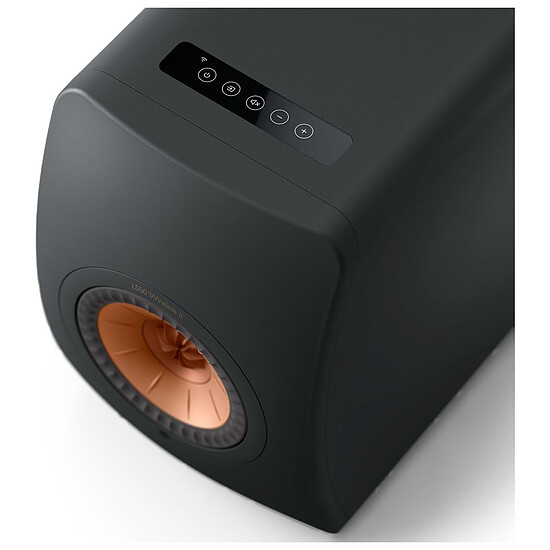 Enceintes HiFi / Home-Cinéma Kef LS50 Wireless II Noir Carbone - Autre vue