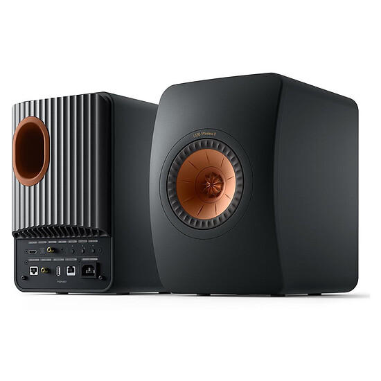 Enceintes HiFi / Home-Cinéma Kef LS50 Wireless II Noir Carbone - Autre vue