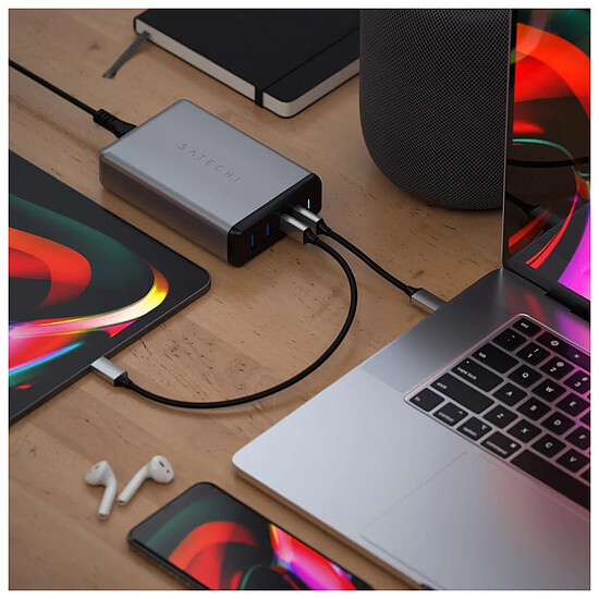 Chargeur SATECHI Station de charge 108W Pro USB-C PD - Autre vue
