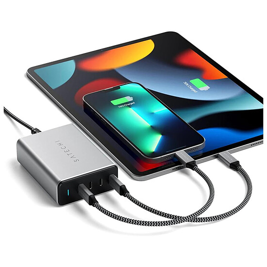 Chargeur SATECHI Station de charge 165W USB-C PD GaN - Autre vue