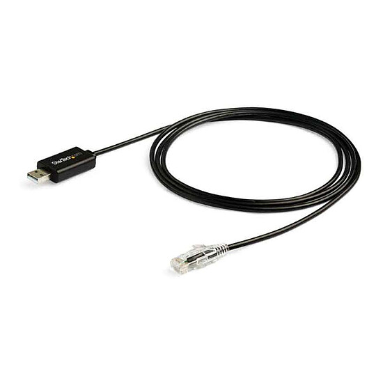 Câble RJ45 StarTech.com Câble console Cisco USB vers RJ45 - M/M - 1,8 m - Autre vue
