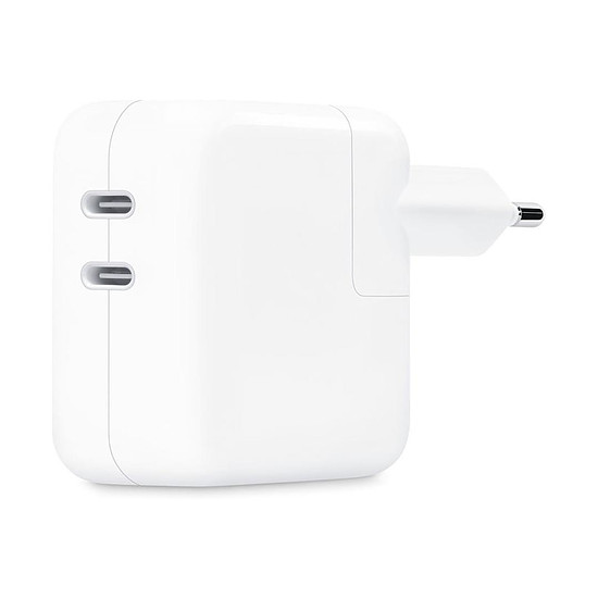 Chargeur Apple Adaptateur secteur double port USB-C - 35W