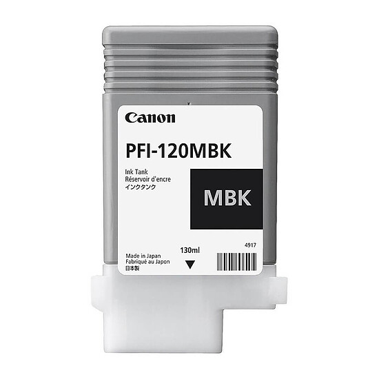 Cartouche d'encre Canon PFI-120 MBK - Autre vue