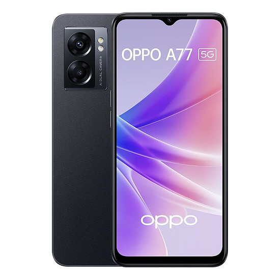 Smartphone OPPO A77 5G (Noir) - 128 Go - 6 Go