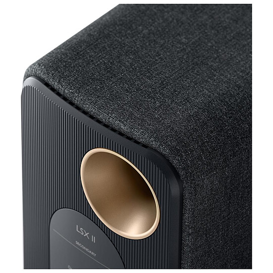 Enceintes HiFi / Home-Cinéma KEF LSX II - Noir Carbone - Autre vue
