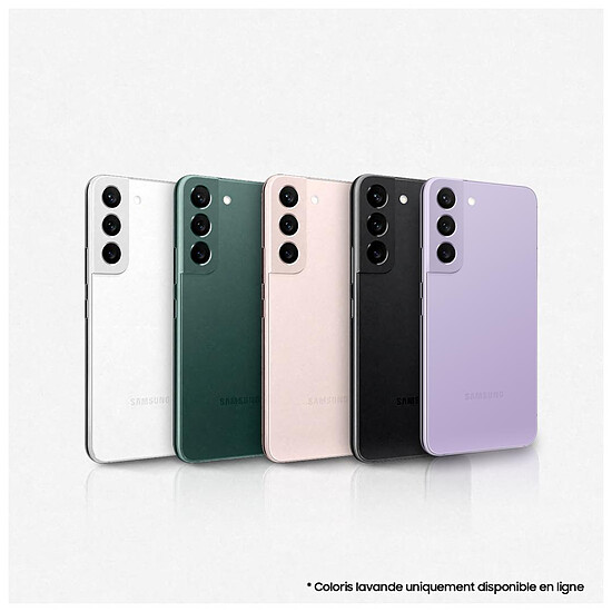 Smartphone reconditionné Samsung Galaxy S22 5G (Lavande) - 256 Go - 8 Go · Reconditionné - Autre vue