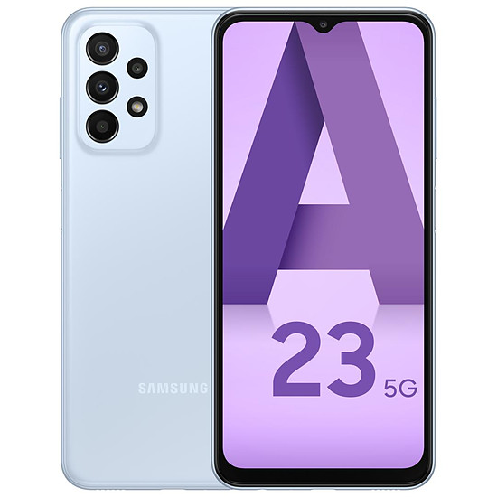 Smartphone et téléphone mobile Samsung Galaxy A23 5G (Bleu) - 64 Go - 4 Go