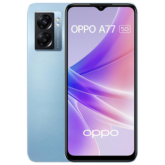 Smartphone OPPO A77 5G (Bleu) - 128 Go - 6 Go