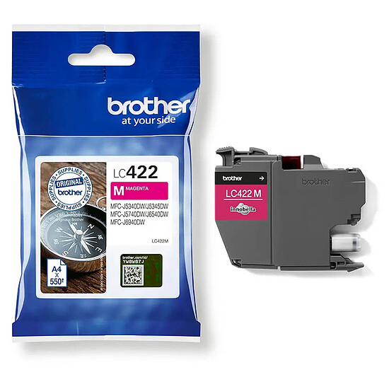Cartouche d'encre Brother LC422M Magenta - Autre vue