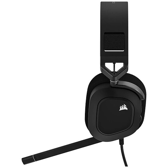 Casque micro Corsair HS80 RGB USB - Noir - Autre vue