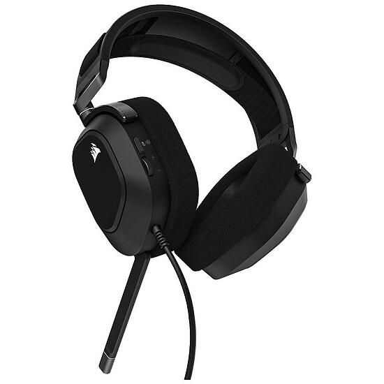 Casque micro Corsair HS80 RGB USB - Noir - Autre vue