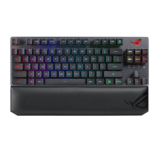 Clavier PC Asus ROG Strix Scope RX TKL Wireless Deluxe - Asus ROG RX Red