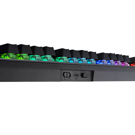 Clavier PC Asus ROG Strix Scope RX TKL Wireless Deluxe - Asus ROG RX Red - Autre vue