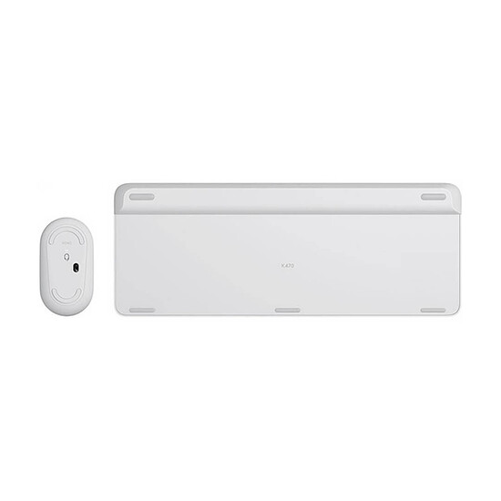 Clavier souris bureautique Logitech MK470 - Blanc - Autre vue