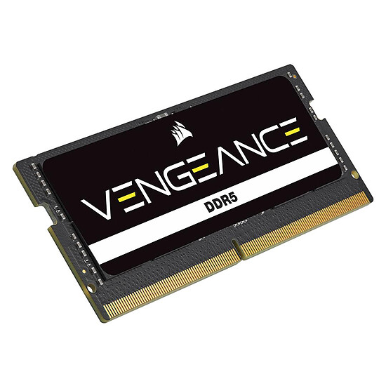 Mémoire RAM Corsair Vengeance SO-DIMM - 1 x 16 Go (16 Go) - DDR5 4800 MHz - CL40 - Autre vue