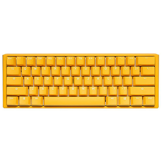 Clavier PC Ducky Channel One 3 Mini - Yellow Ducky - Cherry MX Silent