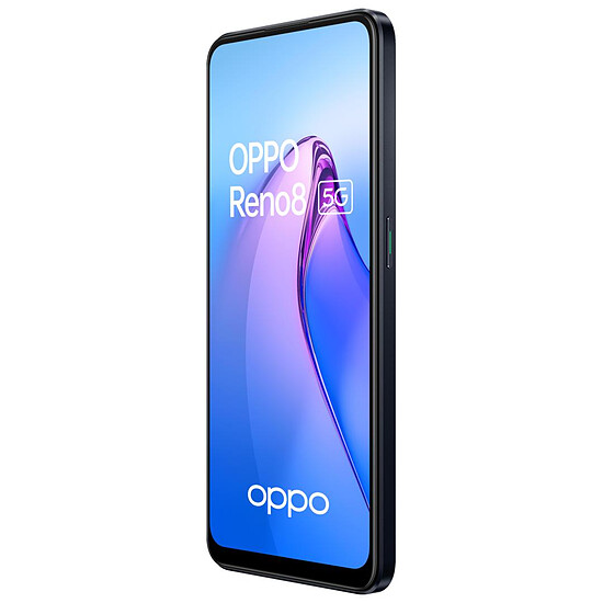 Smartphone reconditionné Oppo Reno 8 5G Noir - 256 Go - 8 Go · Reconditionné - Autre vue