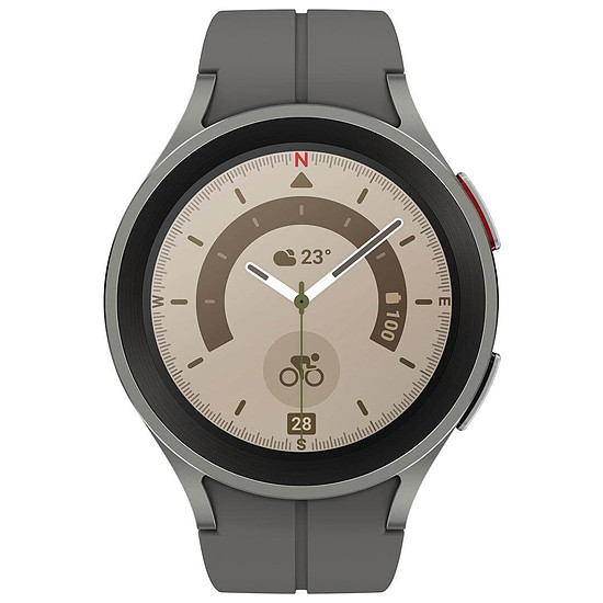 Montre connectée Samsung Galaxy Watch5 Pro 4G (45 mm / Titanium)