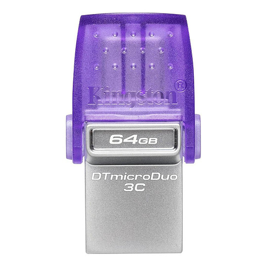 Clé USB Kingston DataTraveler microDuo 3C Gen3 64 Go - Autre vue
