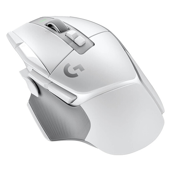 Souris PC Logitech G502 X Lightspeed - Blanc - Autre vue