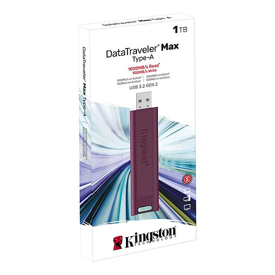 Clé USB Kingston DataTraveler Max 1 To (USB-A) - Autre vue
