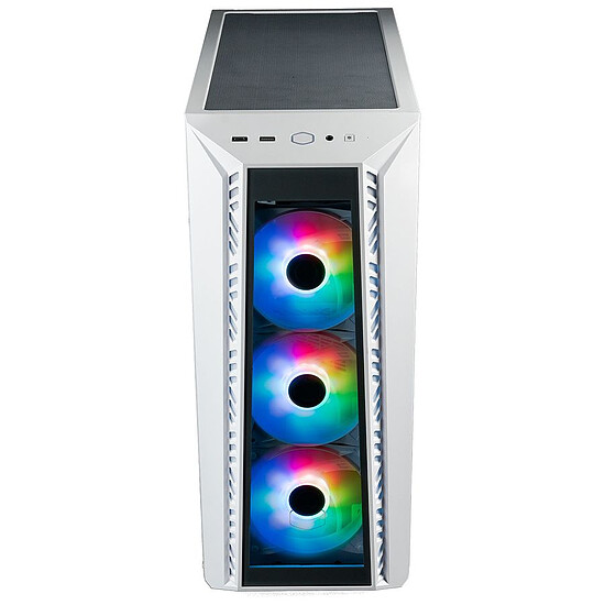 Boîtier PC Cooler Master MasterBox MB520 TG ARGB - Blanc  - Autre vue