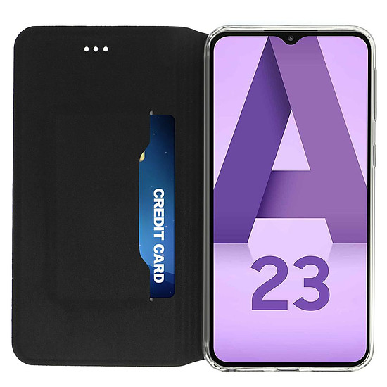 Coque et housse Akashi Etui Folio (noir) - Samsung Galaxy A23 5G