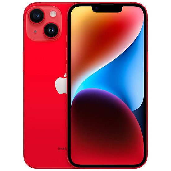 Smartphone reconditionné Apple iPhone 14 (PRODUCT)RED - 256 Go · Reconditionné - Autre vue