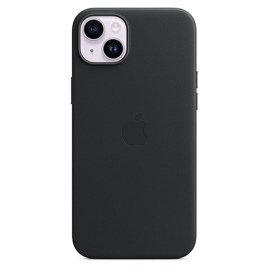 Coque et housse Apple Coque en cuir avec MagSafe pour iPhone 14 Plus - Minuit