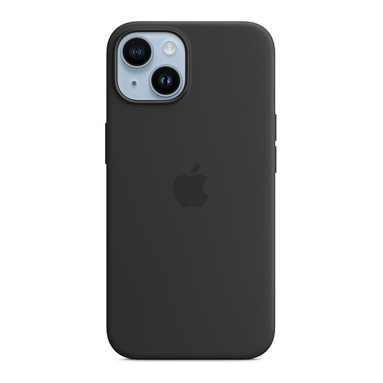 Coque et housse Apple Coque en silicone avec MagSafe pour iPhone 14 - Minuit