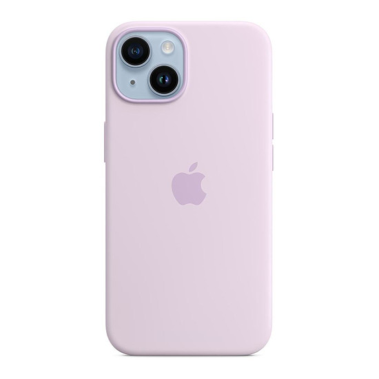 Coque et housse Apple Coque en silicone avec MagSafe pour iPhone 14 - Lilas
