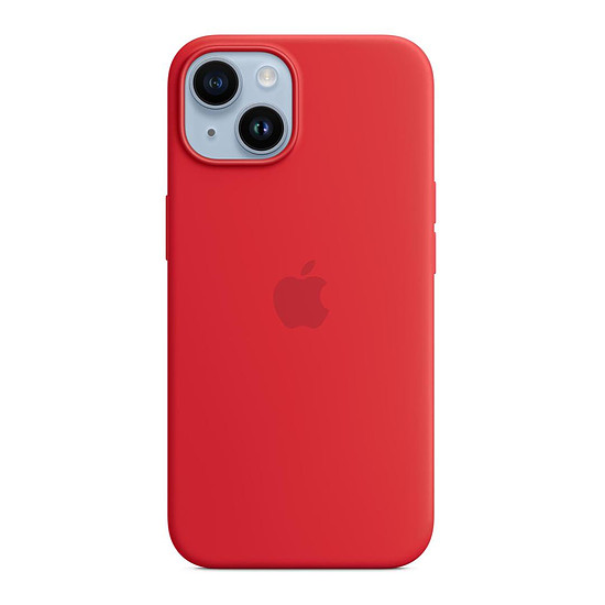 Coque et housse Apple Coque en silicone avec MagSafe pour iPhone 14 - (PRODUCT)RED