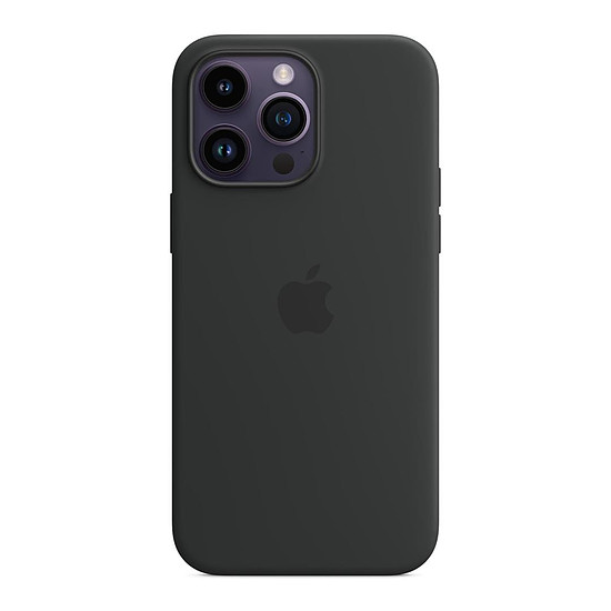 Coque et housse Apple Coque en silicone avec MagSafe pour iPhone 14 Pro Max - Minuit
