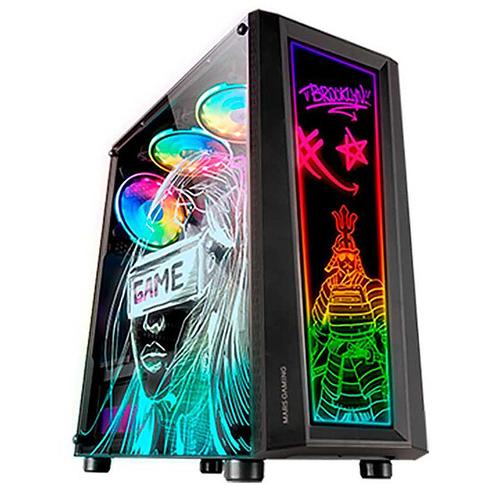 Boîtier PC Mars Gaming MC-ART - Noir - Autre vue
