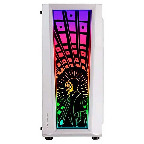 Boîtier PC Mars Gaming MC-ART - Blanc - Autre vue