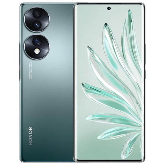 Smartphone reconditionné Honor 70 5G (Vert) - 128 Go · Reconditionné - Autre vue