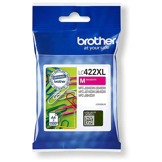 Cartouche d'encre Brother LC422XLM Magenta - Autre vue